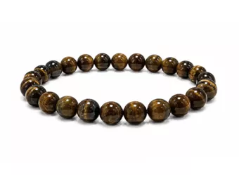 Armband aus Tigerauge AB 8 mm Perlen
