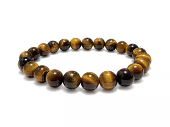 Armband aus Tigerauge AA 8 mm Perlen