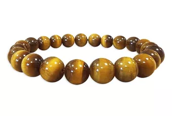 Armband aus Tigerauge AAA 8 mm Perlen