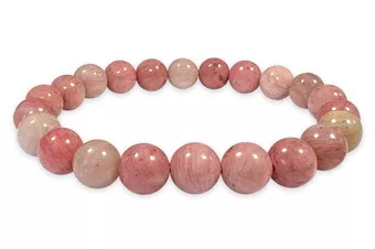 Australisches Rhodonit-Armband A 8-9mm Perlen