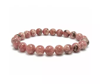 Argentinischer Rhodochrosit-Armband AA 7.5-8.5mm Perlen