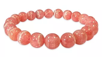 Argentinischer Rhodochrosit-Armband AAA 7.5-8.5mm Perlen
