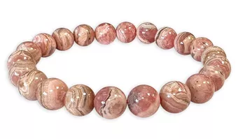 Rhodochrosit Armband Argentinien A Perlen 8,5-9,5mm