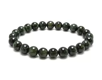 Seraphinit-Armband AA Perlen 8–9 mm