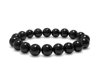 Schungit-Armband A 10mm Perlen