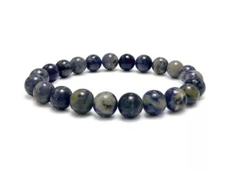 Sodalith-Armband A mit 8–9-mm-Perlen