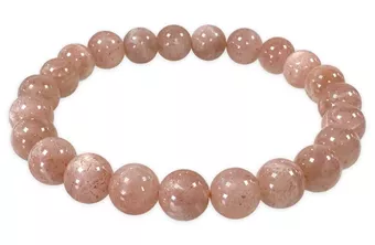 Sonnenstein-Armband AA 7.5-8.5mm Perlen