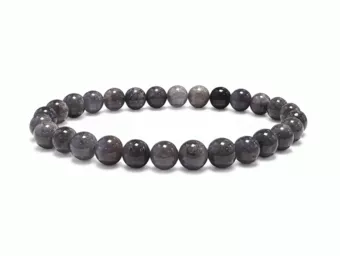 Tansanit-Armband B mit 6–7-mm-Perlen
