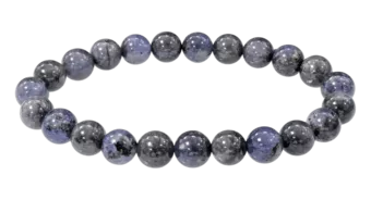 Tanzanit Armband A Perlen 7.5-8.5mm