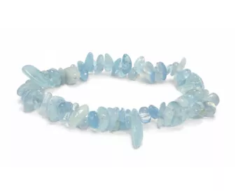 Aquamarin A+ Splitterarmband 5-8mm