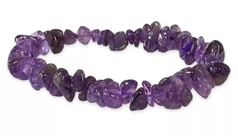 Uruguay-Amethyst-Splitterarmband AA 5-8mm