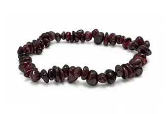 Roter Granat Splitterarmband A 5-8mm