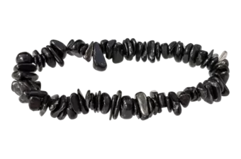 Hypersthene-Chips-Armband 5-8 mm 18 cm