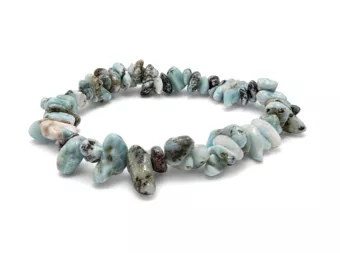 Larimar Splitterarmband AB 5-8mm