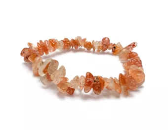 Mehrfarbiges Sonnenstein-Splitterarmband AA 5-8mm