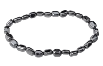 Hämatit Armband Gerollte Steine