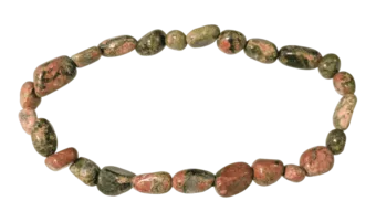 Armband der Unakite A Rolled Stones