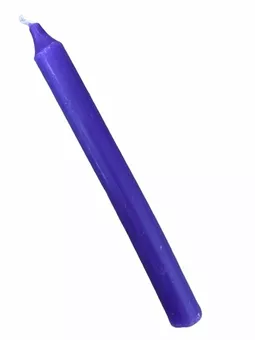 Goloka Durchgefärbte Kerzen Mauve 13cm