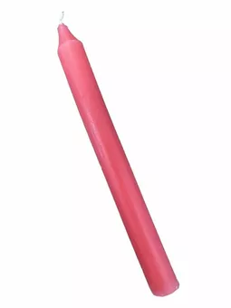 Goloka Durchgefärbte Kerzen Rosa 13cm