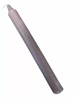 Goloka Durchgefärbte Kerzen Taupe 13cm