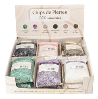 Pierres Chips im Display, 250 g x 12 Beutel