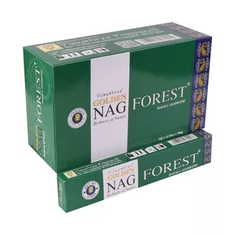 Räucherstäbchen Vijayshree Golden Nag Forest 15g
