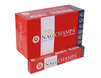 Räucherstäbchen Vijayshree Golden Nag Champa 15g