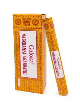 Goloka Nag Champa Masala Hexa Räucherstäbchen 20g