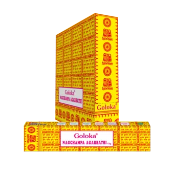 Goloka Nag Champa Masala Räucherstäbchen 15g