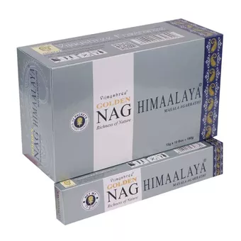 Räucherstäbchen Vijayshree Golden Nag Himaalaya 15g