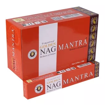 Räucherstäbchen Vijayshree Golden Nag Mantra 15g