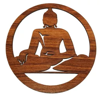 18 cm großes magnetisches Buddha-Holzpanel für HMD999