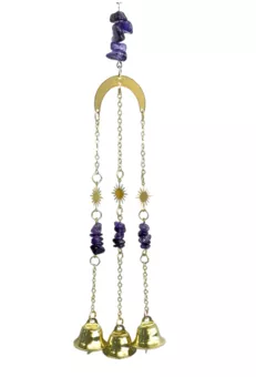 Amethyst Sonnenfänger Mobile Goldmond 42cm