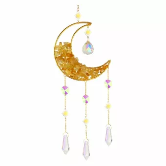 Citrin-Sonne-und-Mond-Mobile