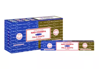 Räucherstäbchen Satya Nag Champa & Palo Santo 16g