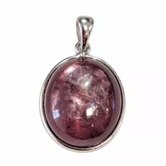 Anhänger Silber 925 Lepidolith AAA 2,55 g