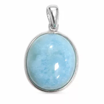 Anhänger Silber 925 Larimar AA 1,96g