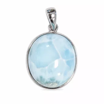 Anhänger Silber 925 Larimar AA 2,08g