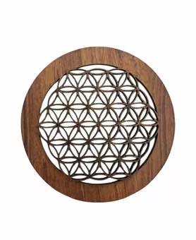 9 cm Magnettafel „Blume des Lebens“ für USB 999