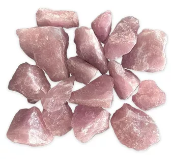Roher Rosenquarz AA-Qualität, 2 kg