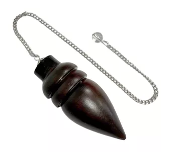 Tropfenpendel aus Rosenholz, 5,5 cm