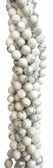 Howlith Rundperlen-Strang A 10mm