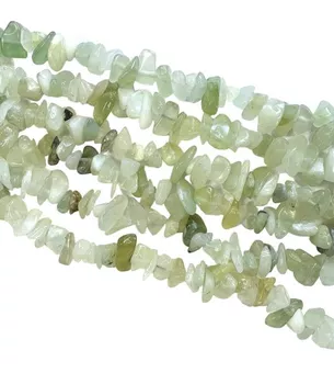 Chinesischer Jade A Chips-Strang 5-8mm 80cm
