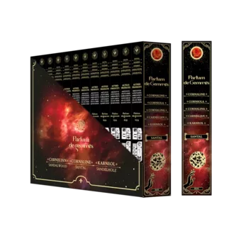 Parfum de Gemmes Smudge-Stick-Räucherstäbchen Sandelholz & Karneol 20g