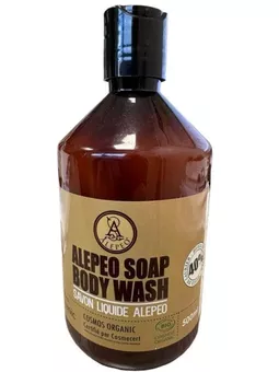 Aleppo Soap Bio-Duschgel mit Olivenöl und Lorbeerbeeren, 500 ml