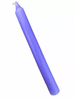 Goloka Durchgefärbte Kerzen Flieder 13cm
