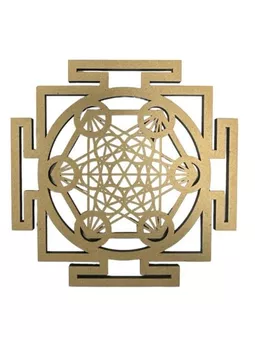 Metatron Sri Yantra Holztafel 30cm