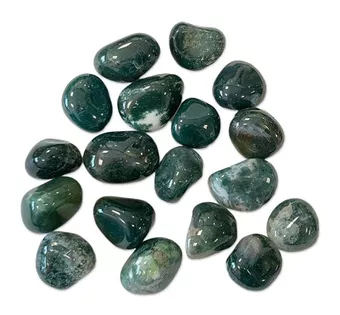 Moosachat A Trommelsteine 2-3cm 250g