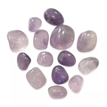 Brasilianischer Amethyst B – Trommelsteine 250g