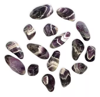 Gebändertes Amethyst Sambia AA Trommelsteine 2-3 cm 250 g